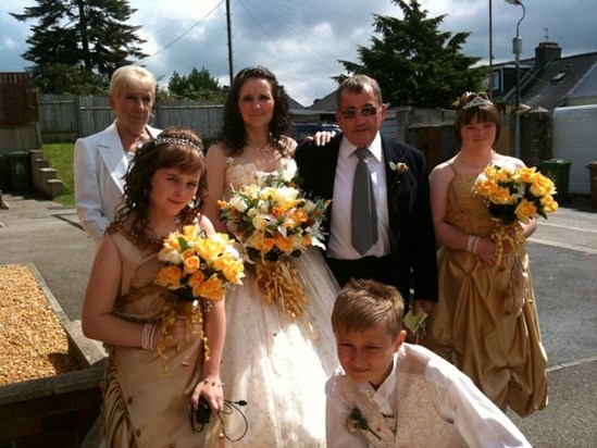 Dad & Mum on Lucie, Mats wedding day july 23rd 2010 beautiful day xxx