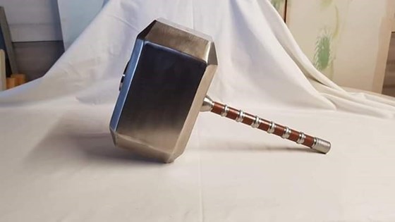 Thor hammer Steve made for me as a leaving present- Yaz