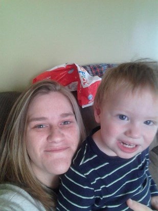 Mommy and Jayden 