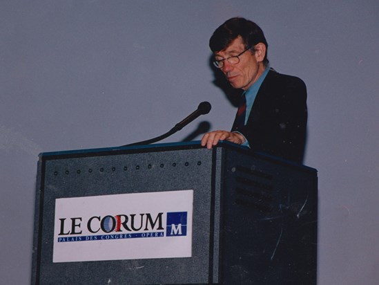 lecture in Montpellier late 80s or early 90s