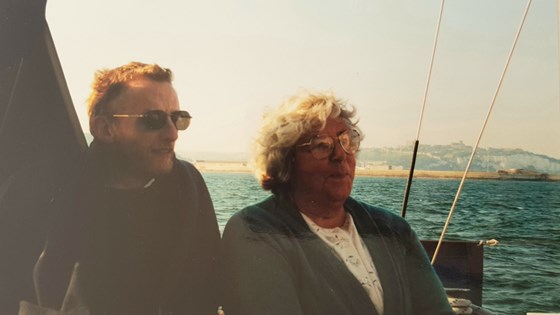 John and his Mum, Joyce