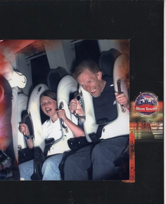 Alton Towers..not suitable for spinal injuries..