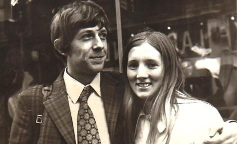 Charmian and Brian - early 70's lovebirds