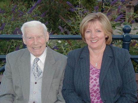 Charmian with Ellis - a man who was a close as a Dad to her - Now reunited in heaven