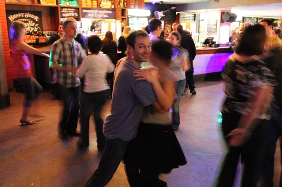 Rhodri & Vicky dancing at Live Lounge 2011 2