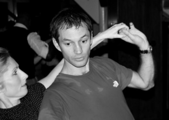 Rhodri dancing at La Tasca.  There are those who hear the music, those who dance to the music and those who live it.  Rhodri was ever the latter. 