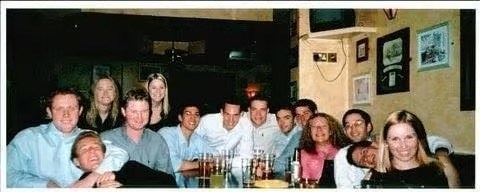 The Royal Porthcawl Golf Crew; A great night out, after playing Golf circa 2002