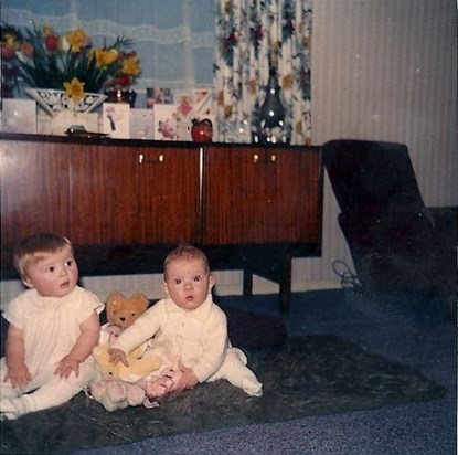 paul with his girlfriend eva aged 8months