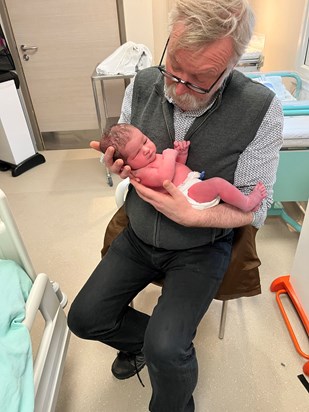 Eden and his grandad 