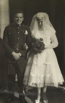 Wedding day 1961