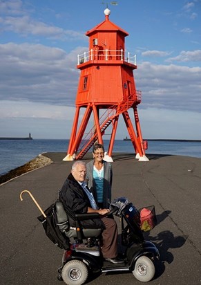 Mick and Jan South Shields