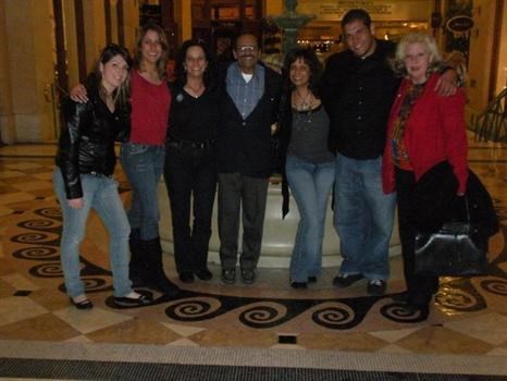 The family in Vegas