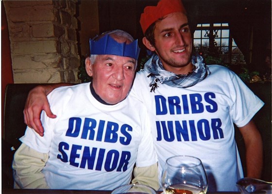 Known dribblers (not the footballing kind!) - at a xmas dinner in 2008