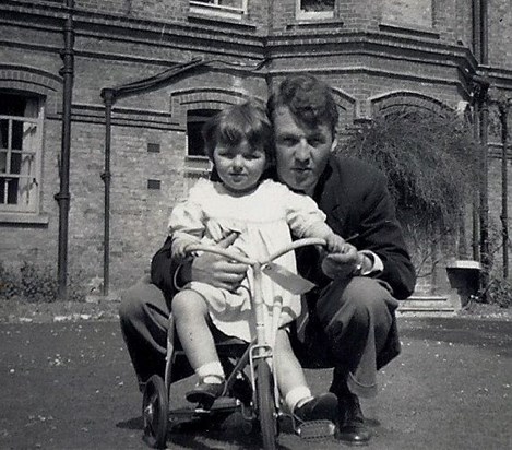 Tony with his eldest daughter Heather