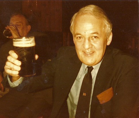 Tony always loved his guinness