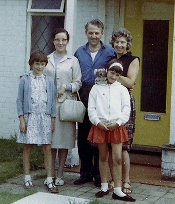 Tony with Mary, Kay, Heather and Jane
