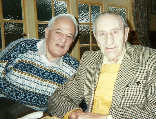 Tony with Terry's Dad, George Wynne