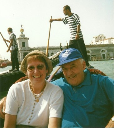 Tony and Terry in Italy for her 60th