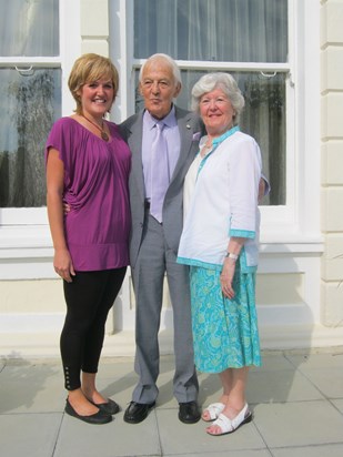Tony with Krissie and Gill 