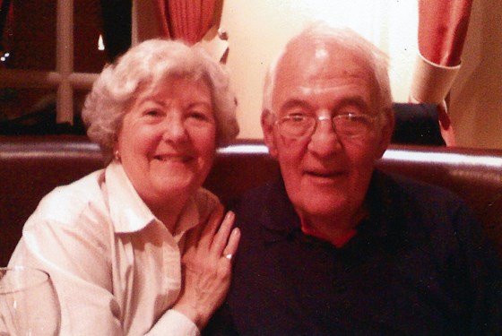 Aunty Gill with Dad in Sept 2011
