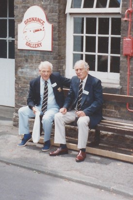 The old boys at Chatham Dockyard