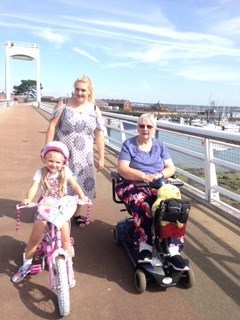 great nana spent afternoon in 2017 racing emma rose along gosport waterfront