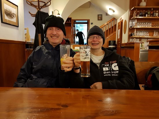 Nick and Kathy, Prague, 2018