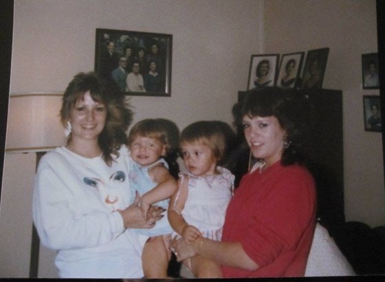 Cindi, Heather, Jenna and Melissa 1986