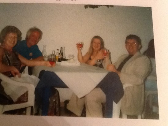 This was my 50th birthday Alan & I went to Tenerife with Daisy &  Phill great time as always xxxx 