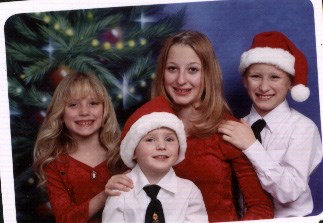 Trevienne, Mathesis, Fallon & Jake -Christmas 2002