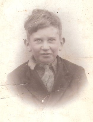 David as a 1930s schoolboy