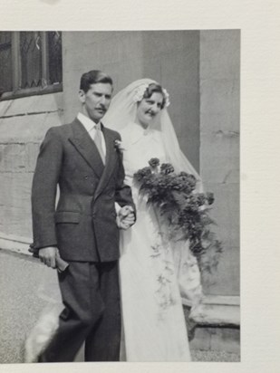 Wedding day 1953