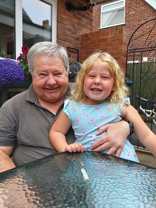 Poppy and her Grandad