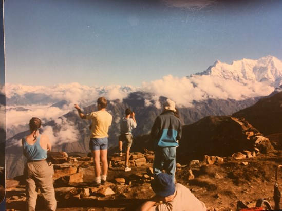 Senan 1989 Nepal treekking in the Himalayas  - Langtang Valley