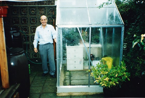 Dad greenhouse