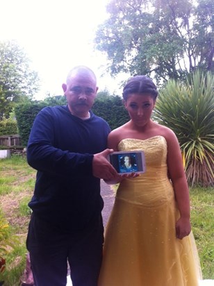 My prom I wish you here with us I know your watching over me xxx