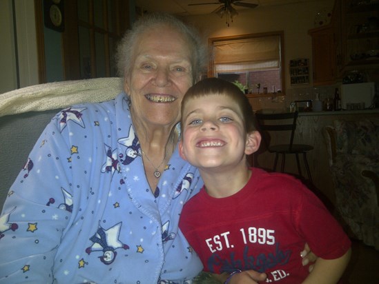 Colin and Great-Grandma