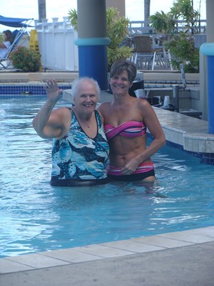 swimming, always one of grandmas favourites