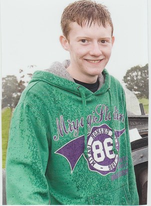 John very wet at Dalemain Car Show 2009