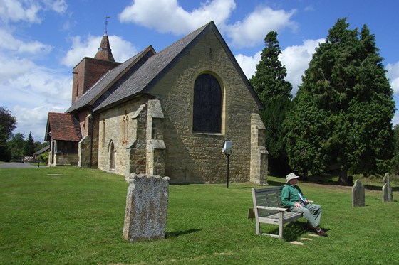 A visit to All Saint's Church, Tudeley 2008 