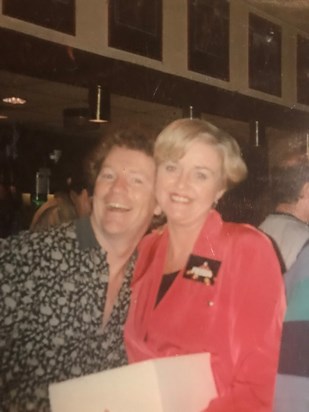 With Jim Davidson in 1993!