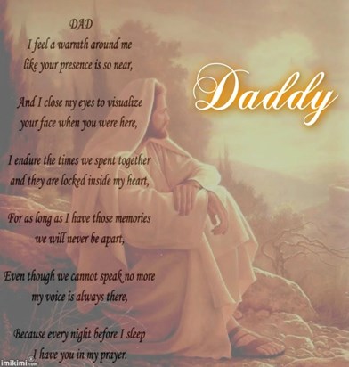Love you loads dad and miss you so much really need you in my life ??