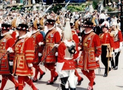 Yeoman duties at the Order of the Garter Windsor Castle 1995