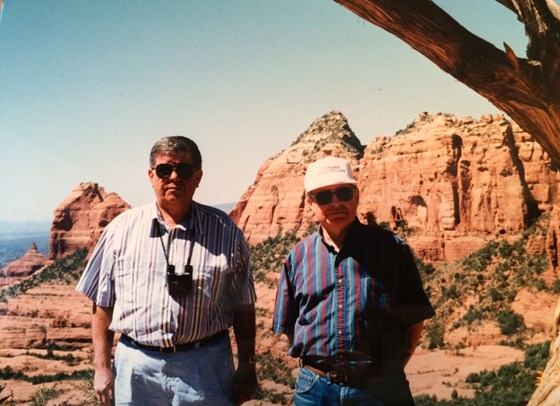 Bob P and Bob Grant in Arizona
