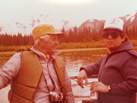 Father and Son (Mexi and Bob) - in Wrangell