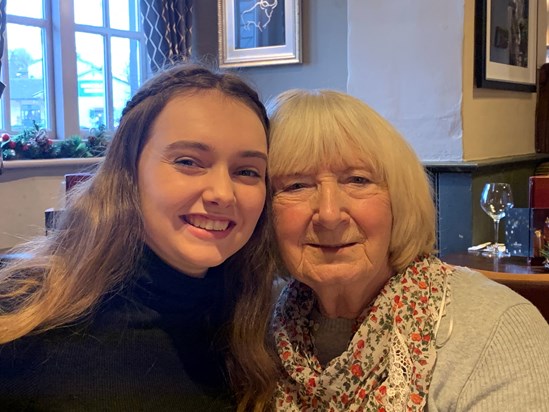 Me and Nan in December 2019 xx