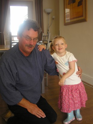 Dad and Teagan