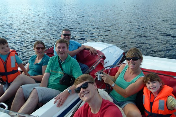 Beautiful day with the Schuetz family at Lake Titisee, Germany.