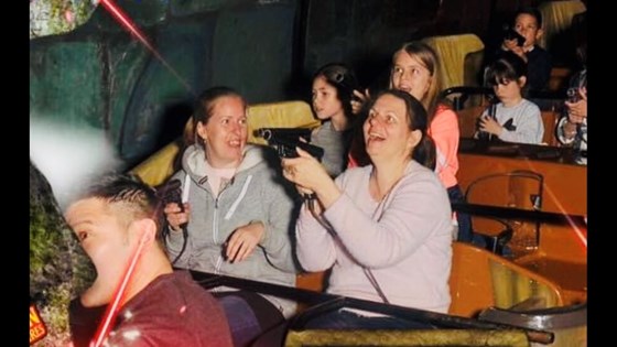 Susan this maybe the slowest ride at Chessington but you had us laughing so much 💜