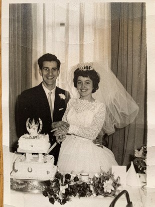Wedding day 24th February 1962